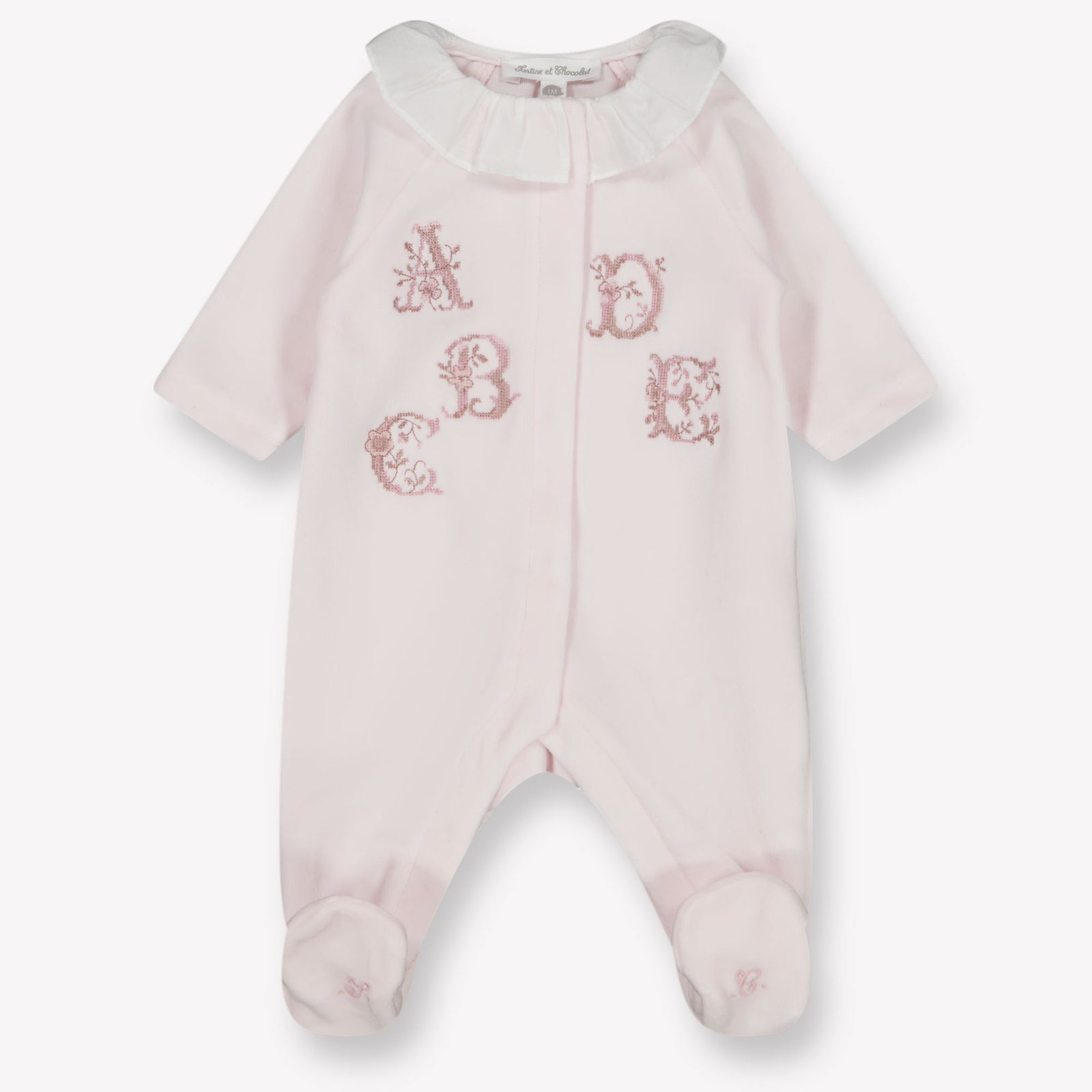 Tarte Et Chocolat Baby Girls Playsuit  Light Pink