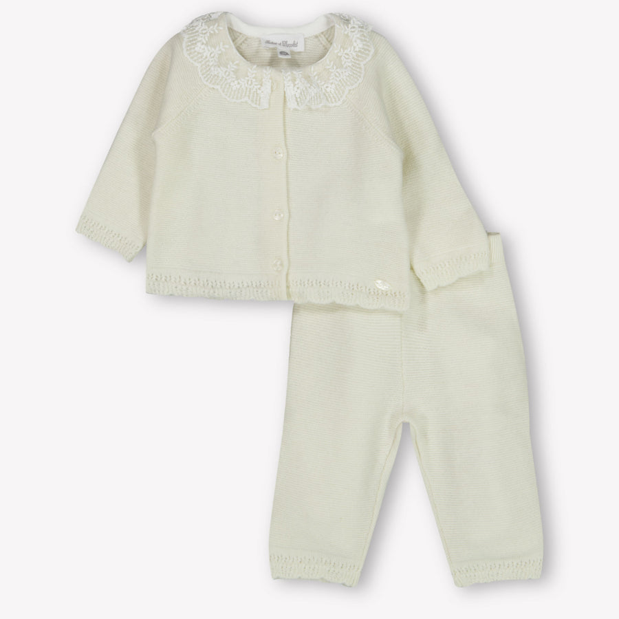 Tartine et Chocolat Baby Meisjes Boxpakje In Off White