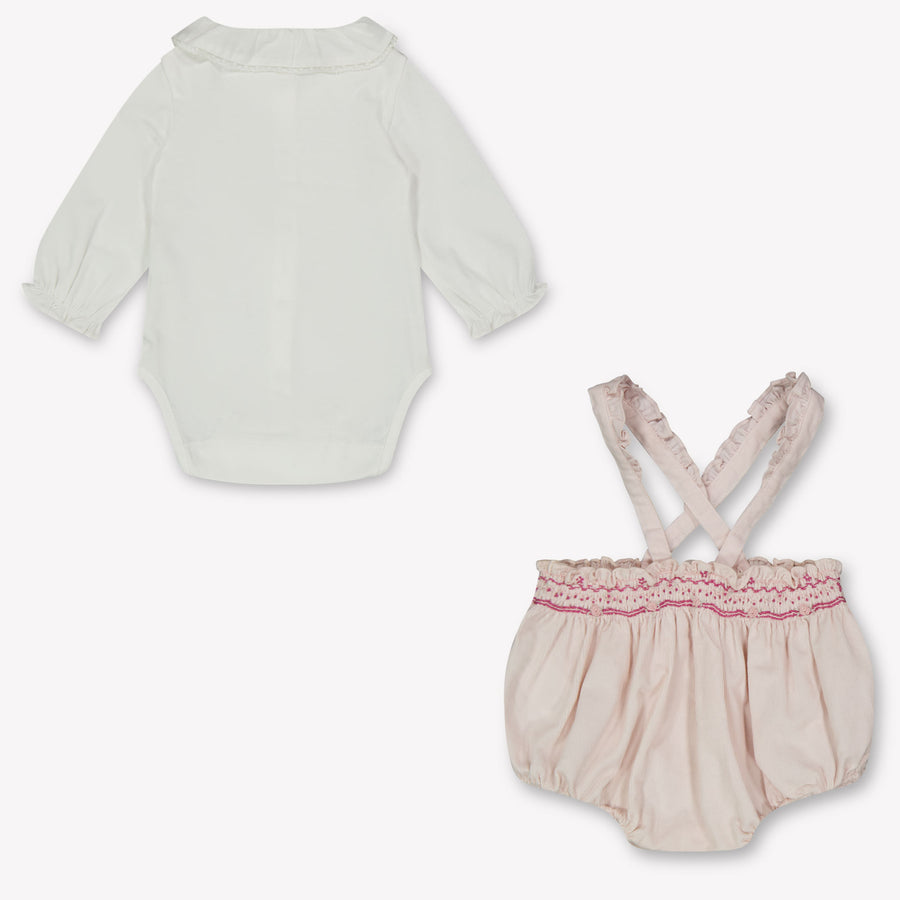 Tarte Et Chocolat Baby Girls Set  Light Pink
