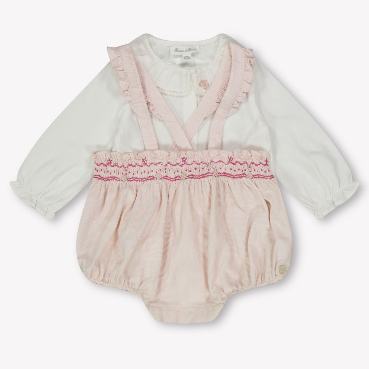 Tarte Et Chocolat Baby Girls Set  Light Pink