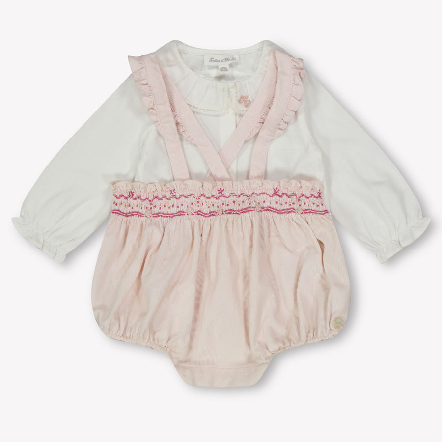 Tarte Et Chocolat Baby Girls Set  Light Pink