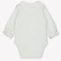 Tartine et Chocolat Baby Meisjes Rompertje In Off White