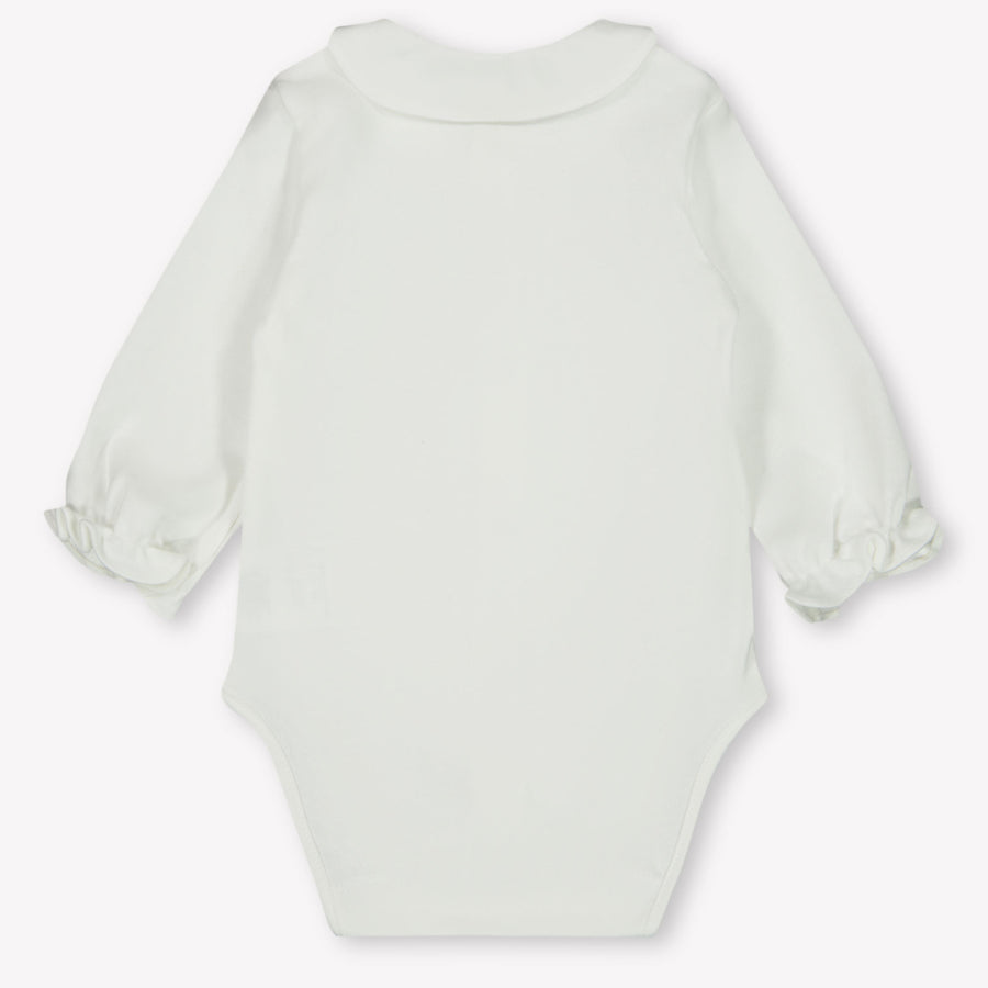 Tartine et Chocolat Baby Meisjes Rompertje In Off White