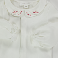 Tartine et Chocolat Baby Meisjes Rompertje In Off White