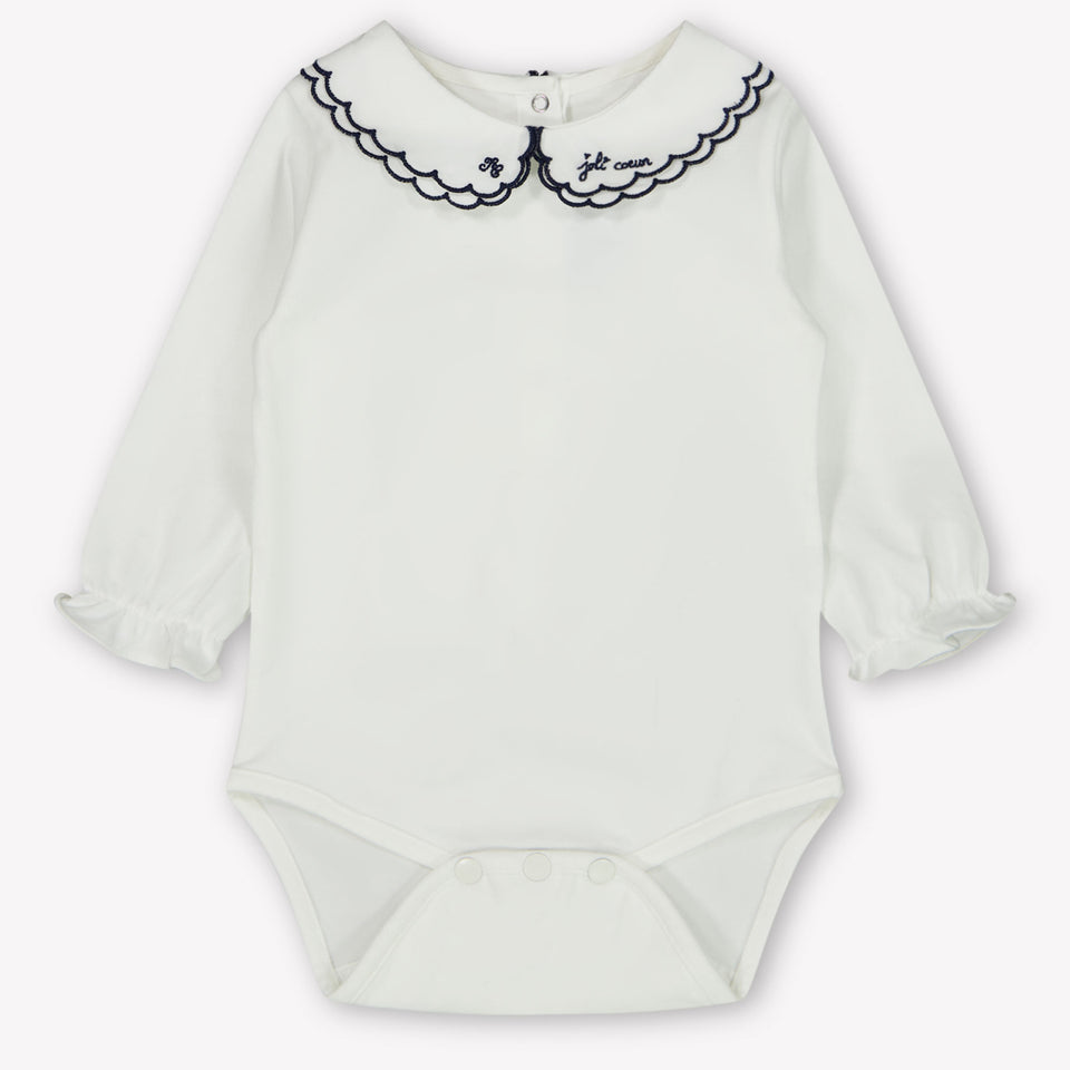 Tarte Et Chocolat Baby Girls Bodwell  Offwhite