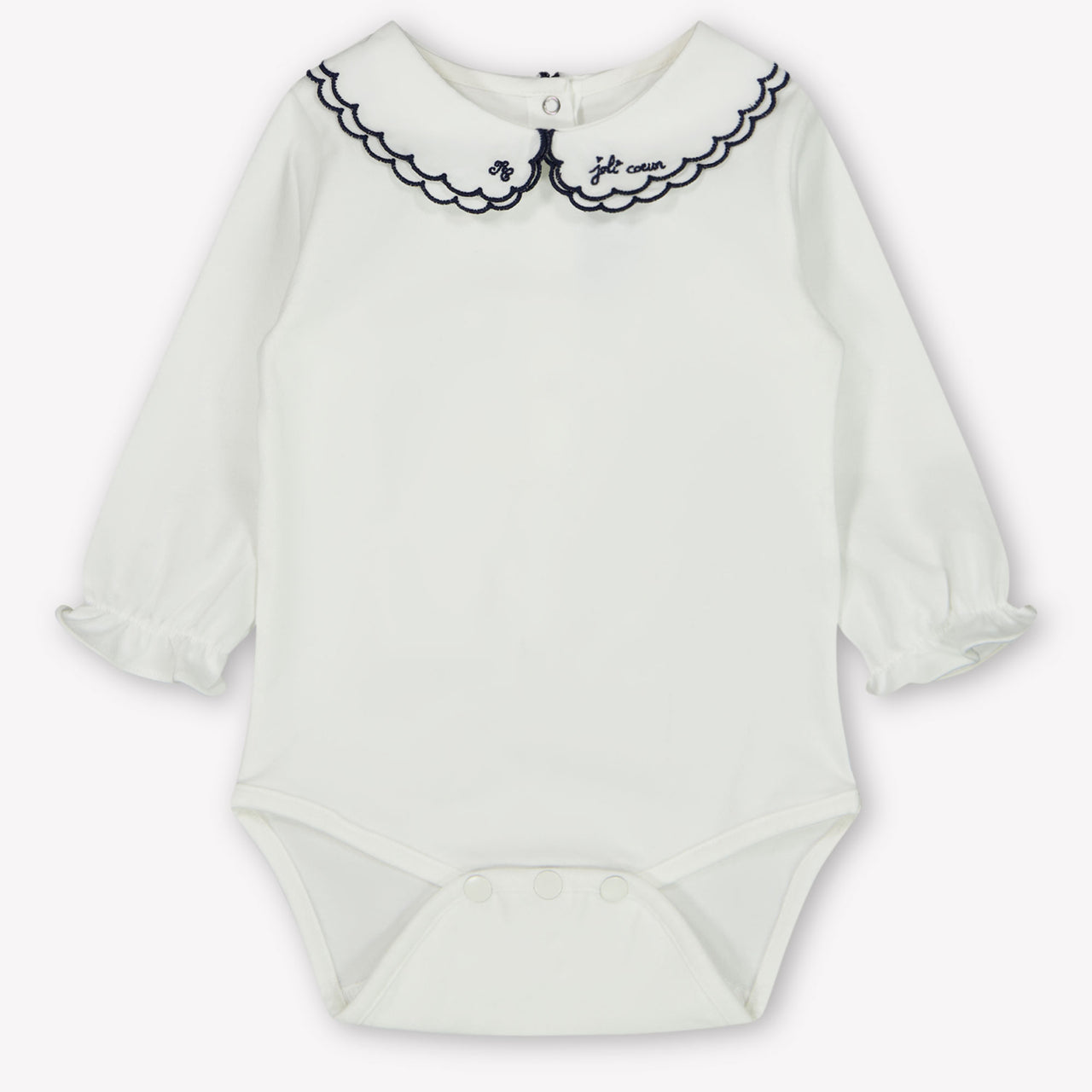 Tartine et Chocolat Baby Meisjes Rompertje In Off White