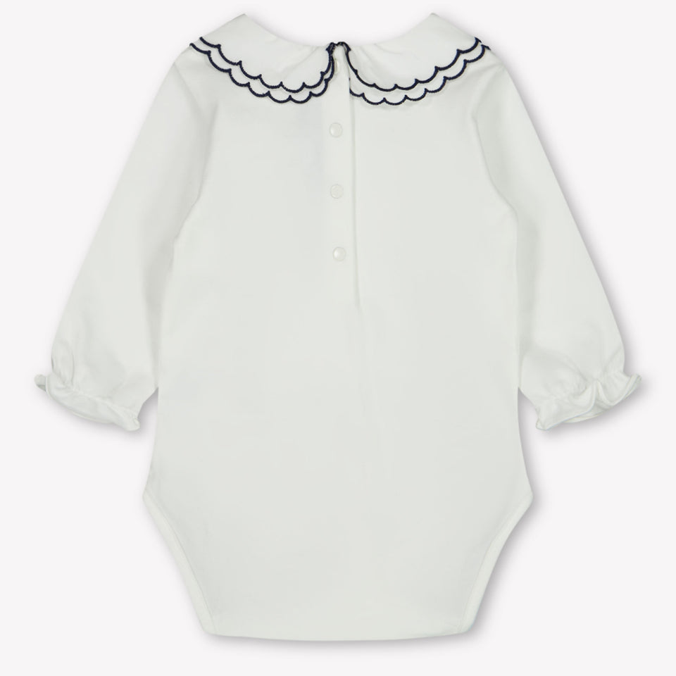 Tarte Et Chocolat Baby Girls Bodwell  Offwhite