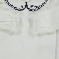 Tartine et Chocolat Baby Meisjes Rompertje In Off White