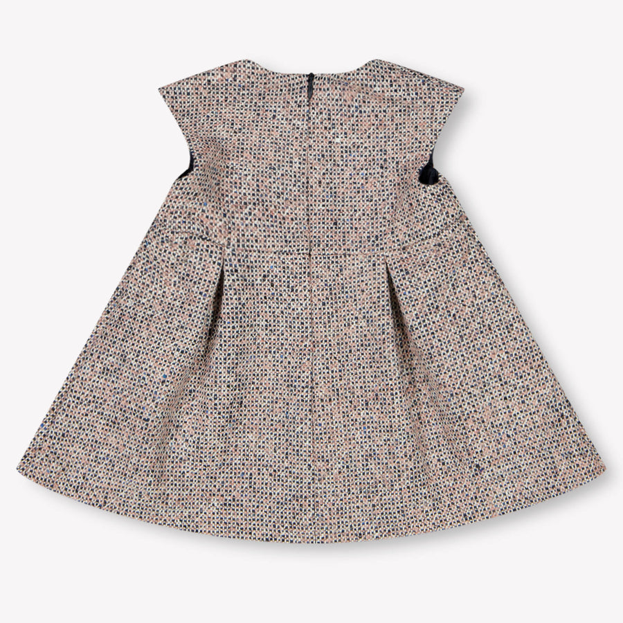 Tartine et Chocolat Baby Meisjes Jurk In Licht Roze