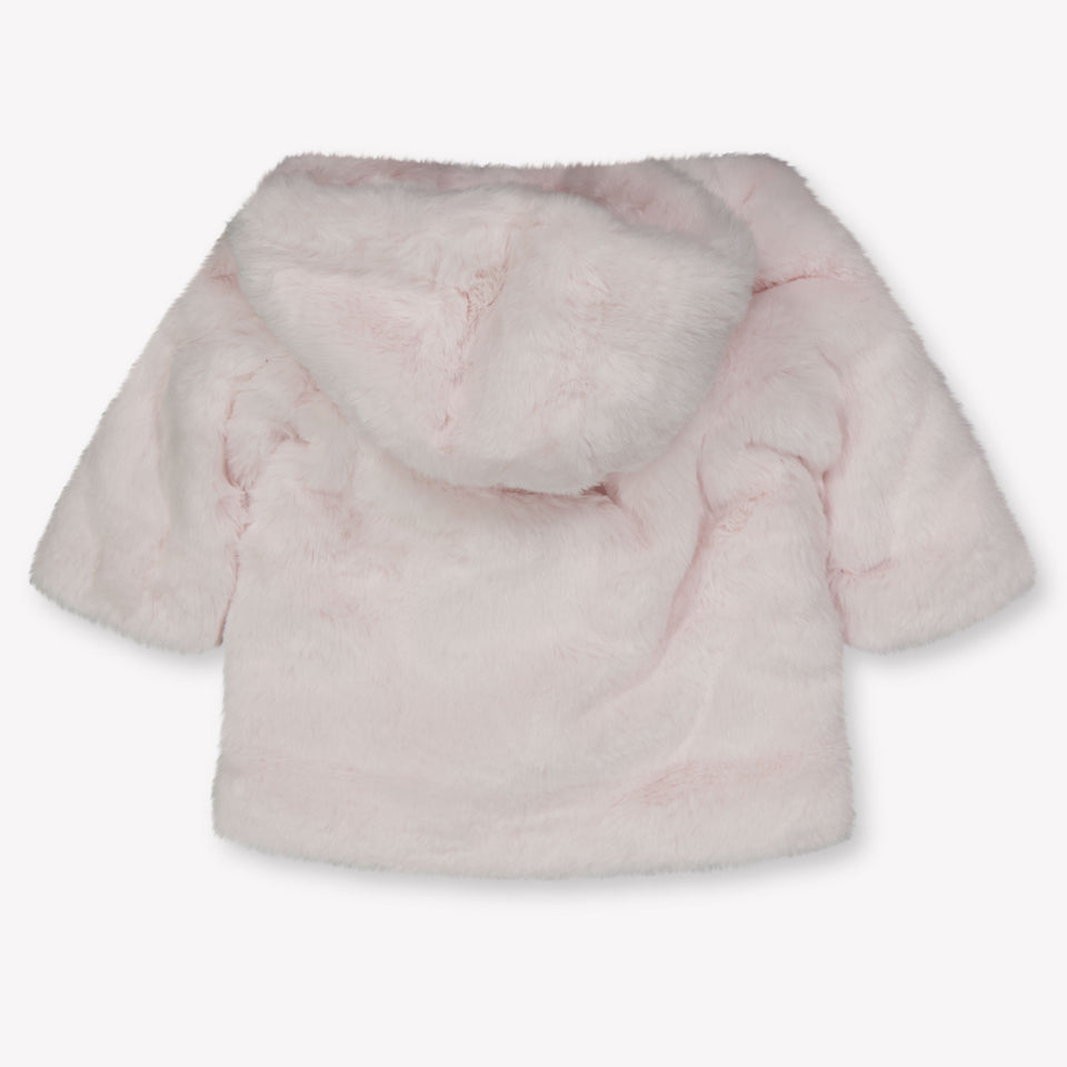 Tarte Et Chocolat Baby Boy Faux Fur Jacket  Offwhite