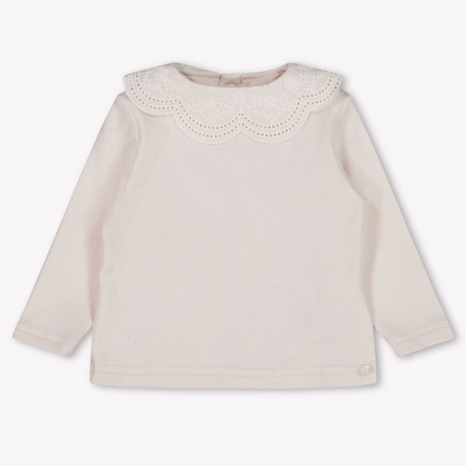 Tartine et Chocolat Baby Meisjes T-Shirt In Licht Roze