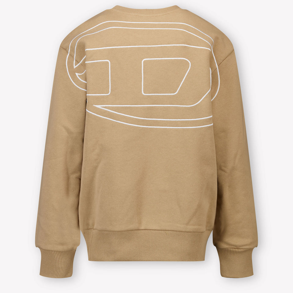 Diesel Kinder Jongens Trui In Beige