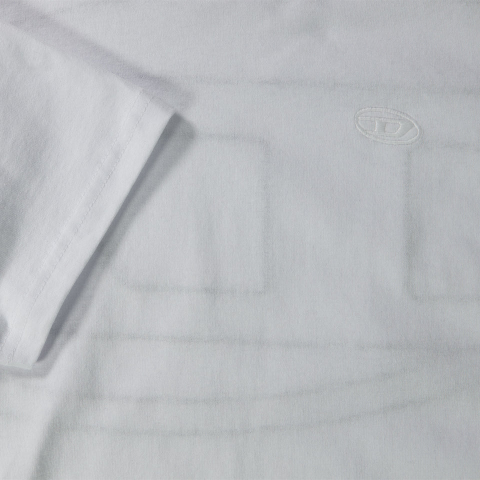 Diesel Kinder Jongens T-Shirt In Wit