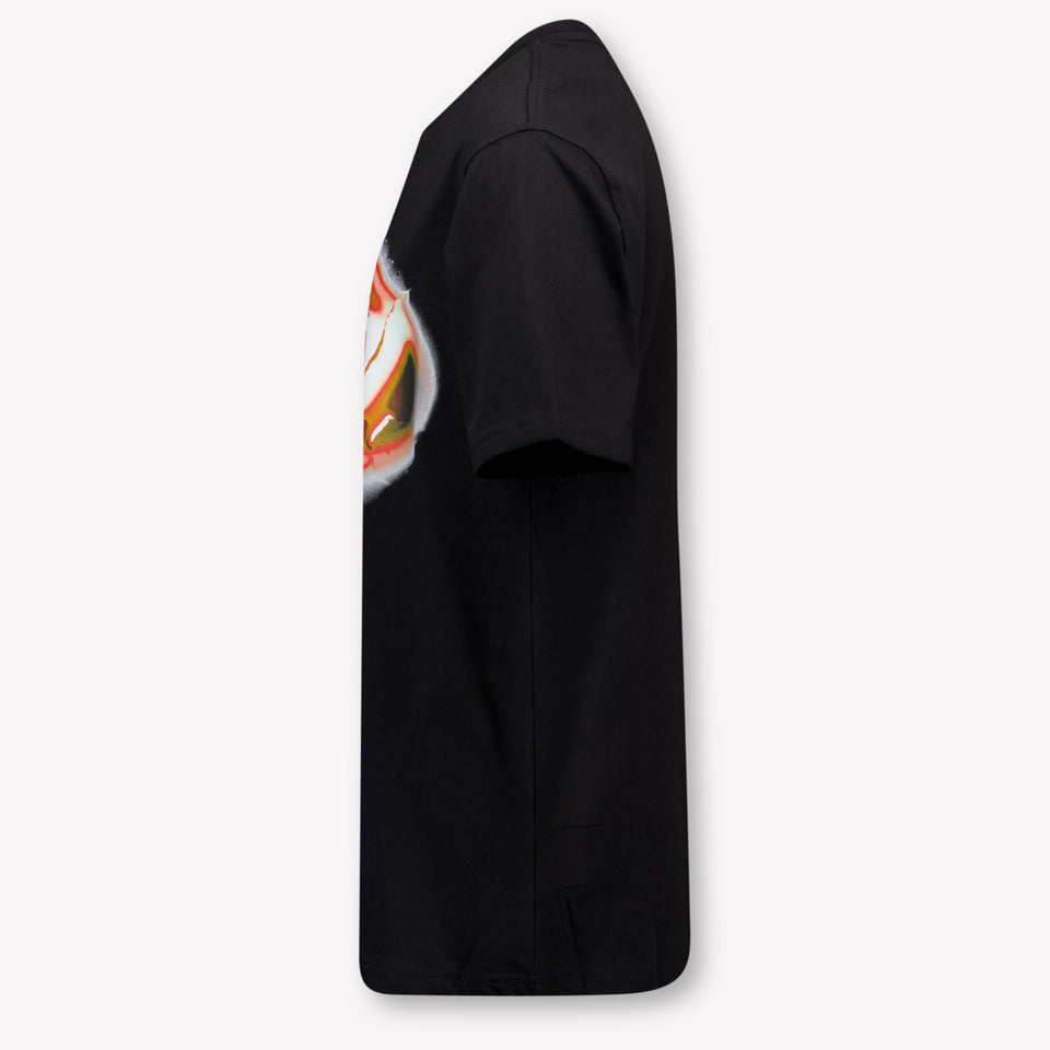 Diesel Kinder Jongens T-Shirt In Zwart