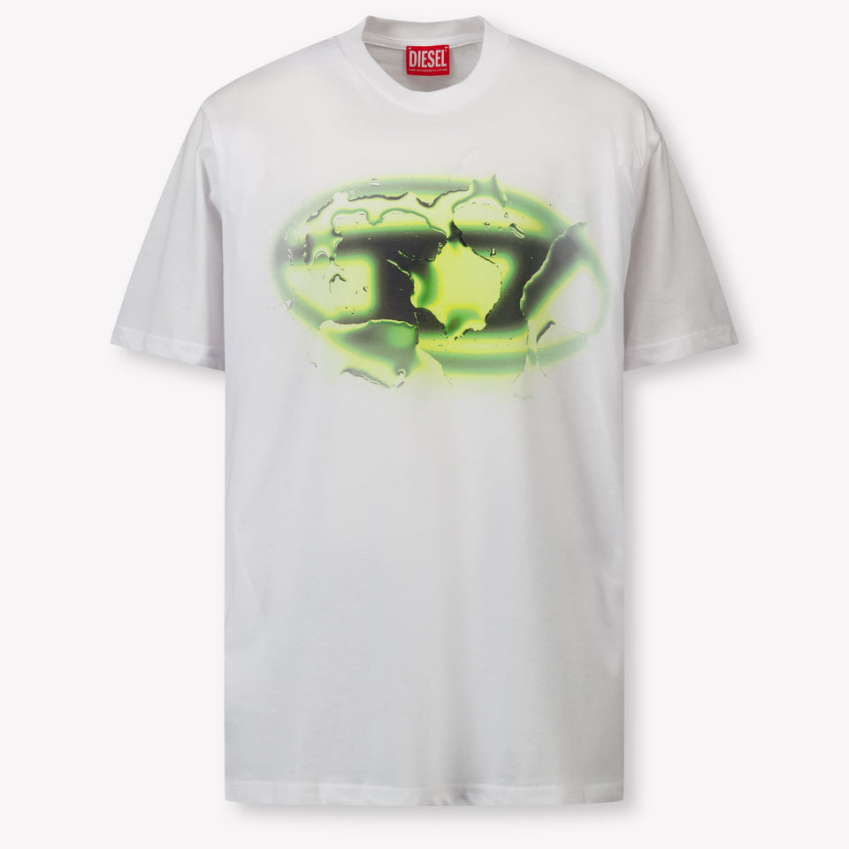 Diesel Kids Boys  T-Shirt White
