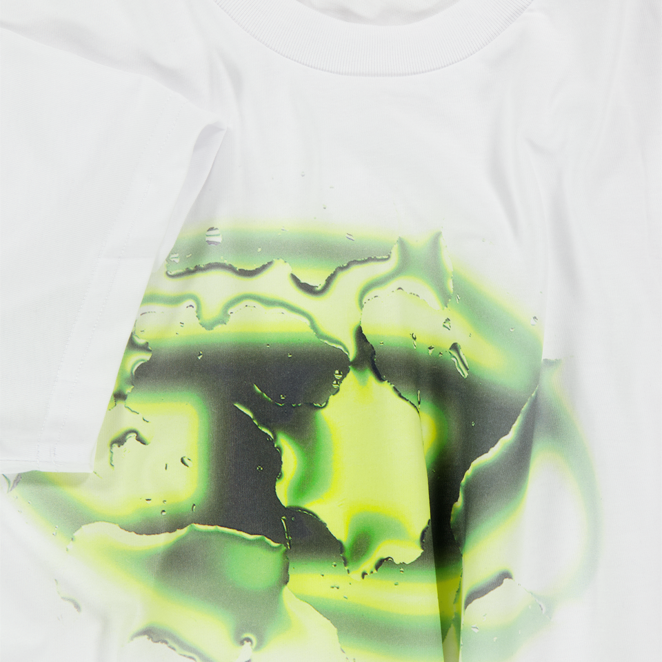 Diesel Kids Boys  T-Shirt White