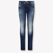 Diesel Kinder Meisjes Jeans In Blauw