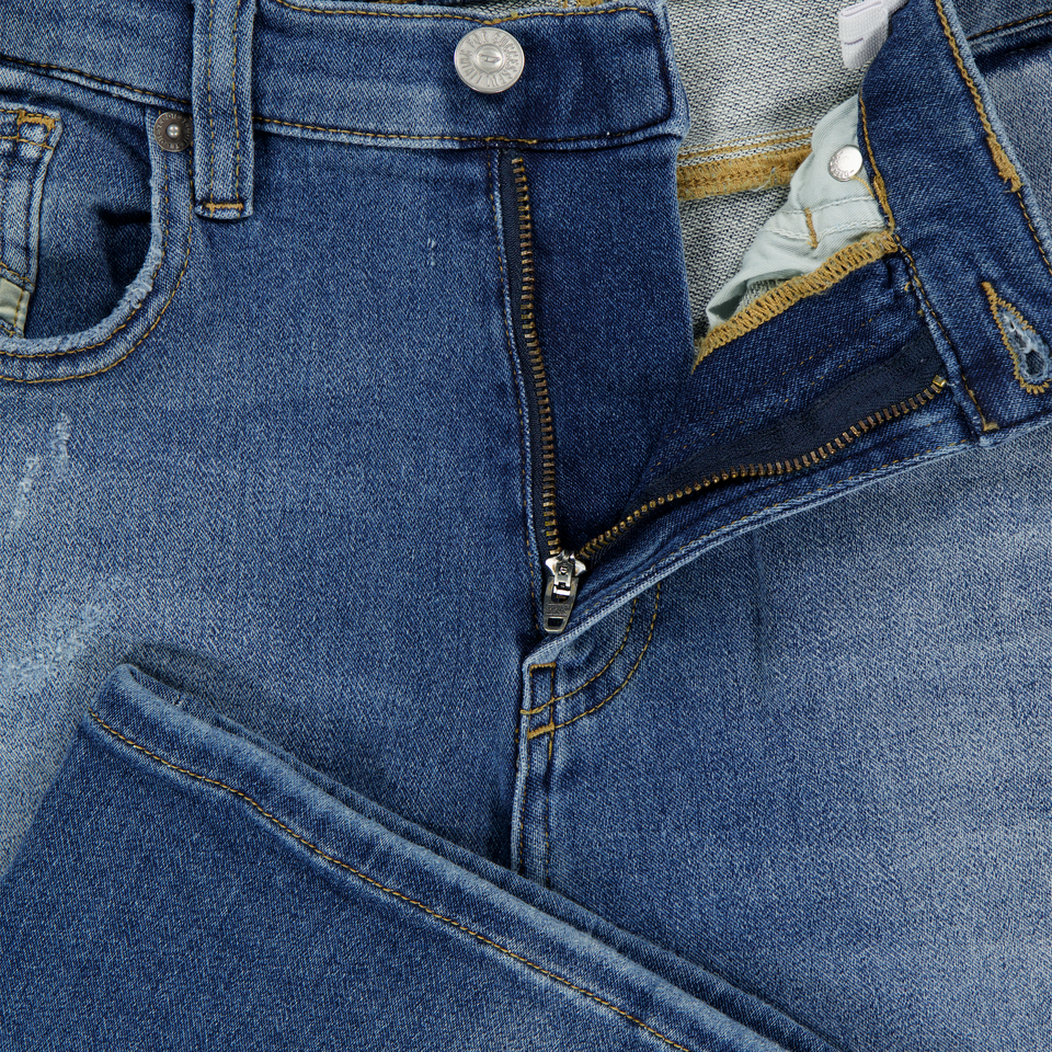 Diesel Kinder Meisjes Jeans In Blauw