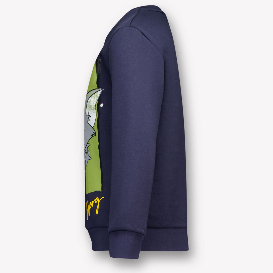 Iceberg Kinder Jongens Trui In Navy