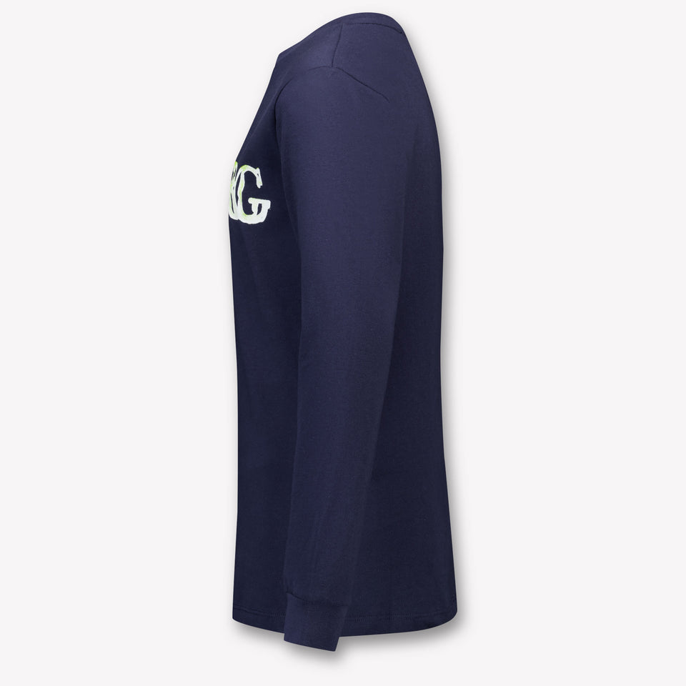 Iceberg Kinder Jongens T-Shirt In Navy