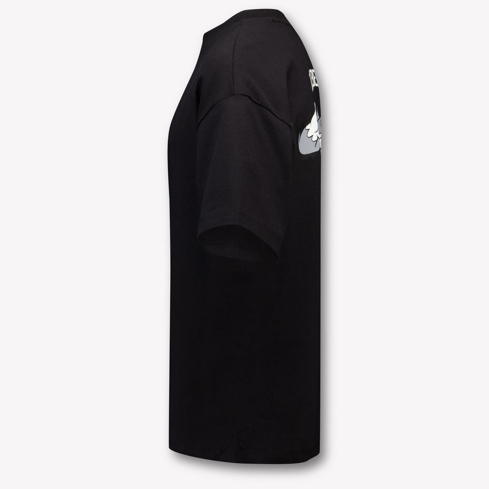 Iceberg Kinder Jongens T-Shirt In Zwart