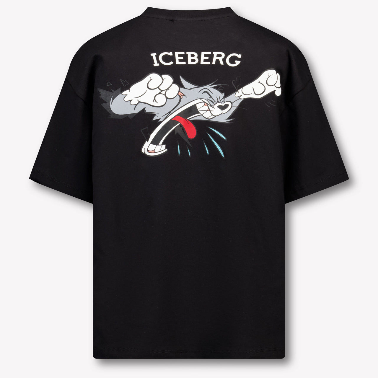 Iceberg Kinder Jongens T-Shirt In Zwart