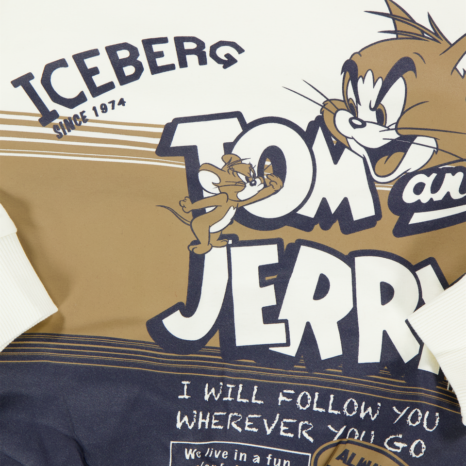 Iceberg Kids Boys' Tracksuit  Offwhite