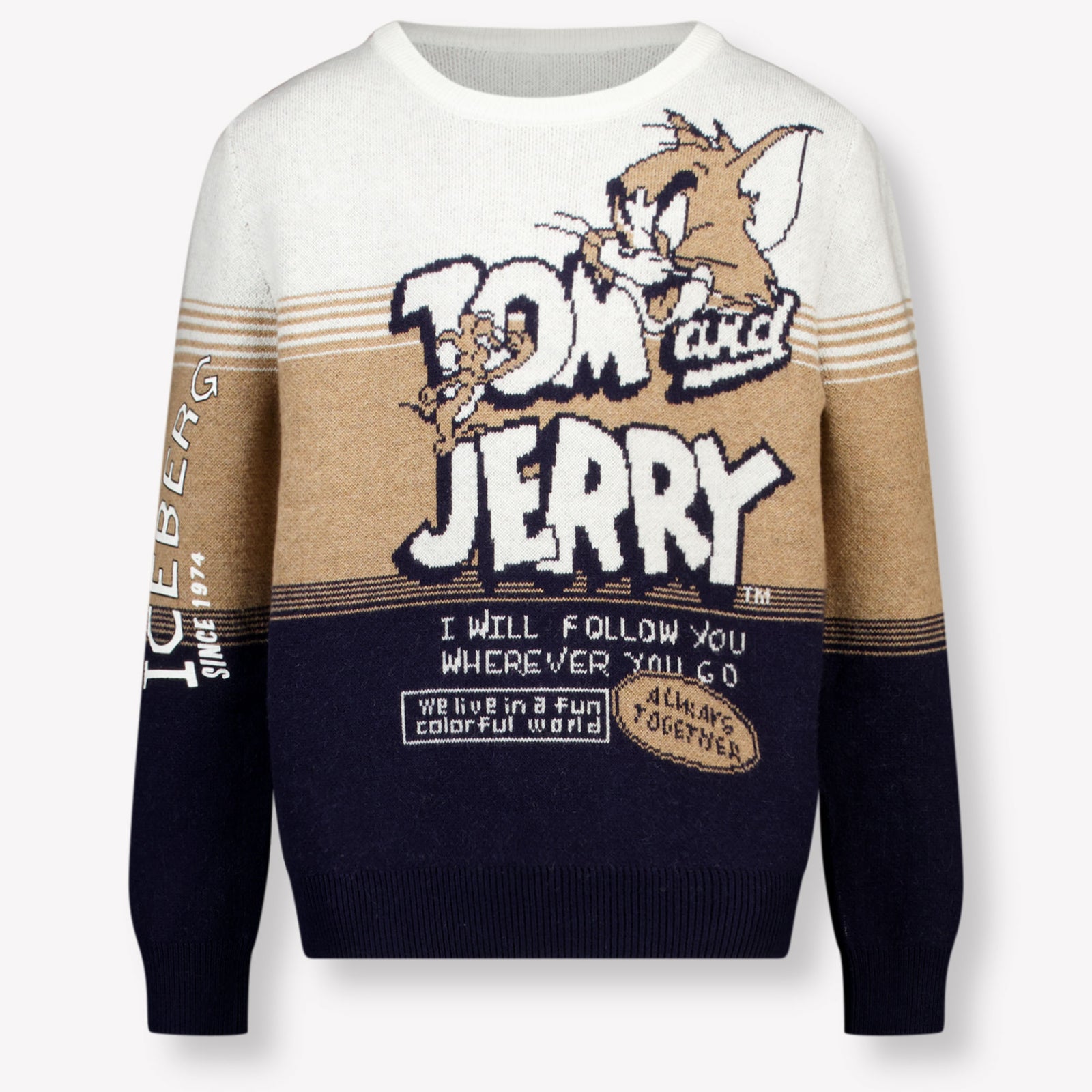 Iceberg Kids Boys Sweater  Offwhite