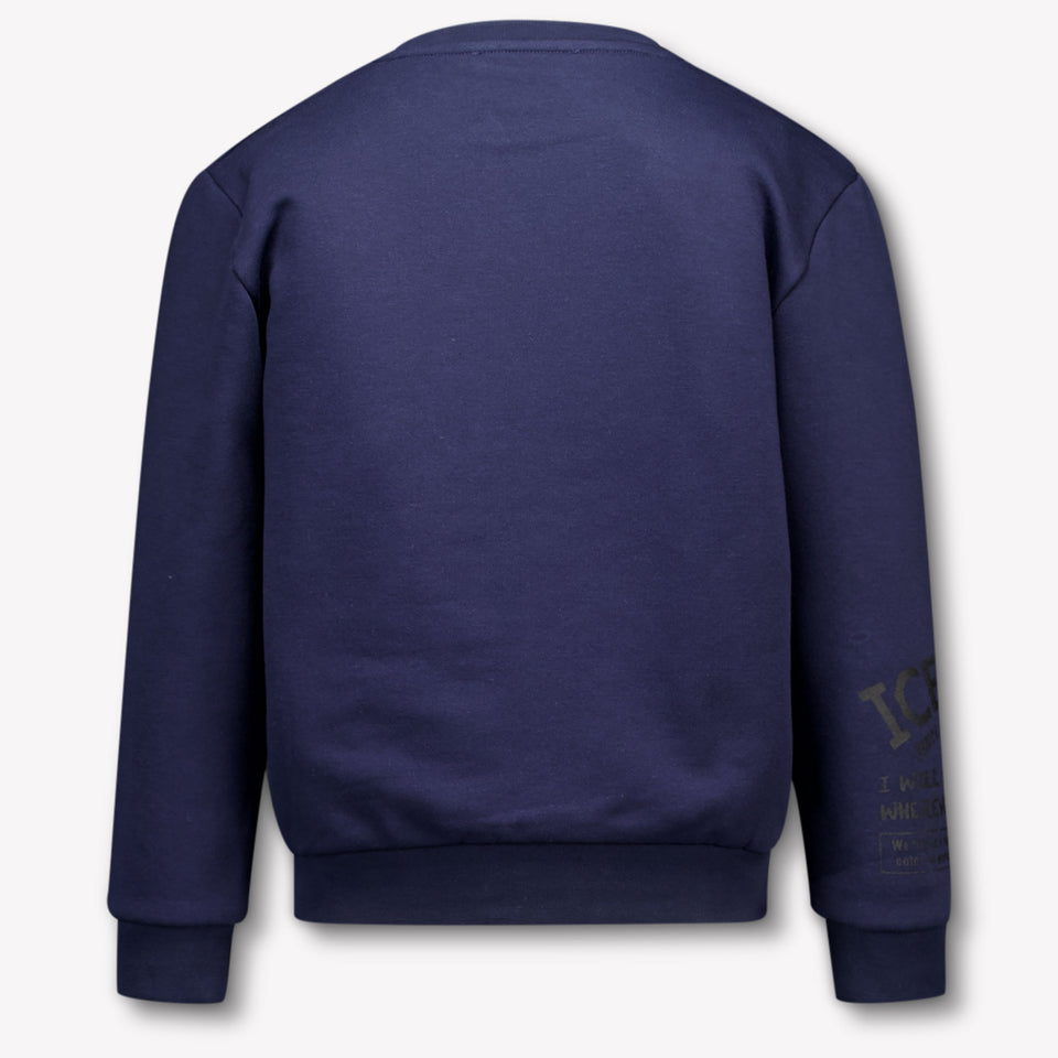 Iceberg Kinder Jongens Trui In Navy