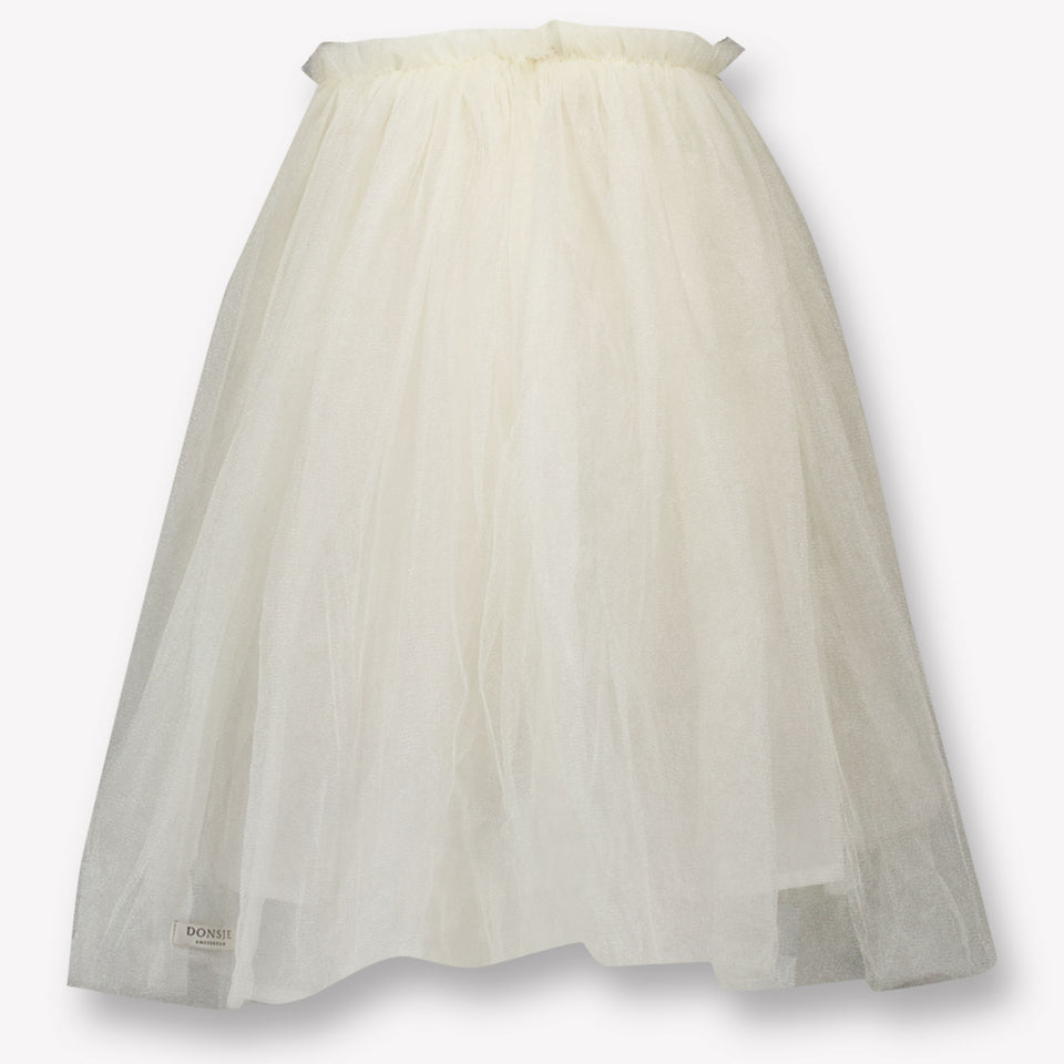 Donsje Amsterdam Kids Girls Skirt  Offwhite