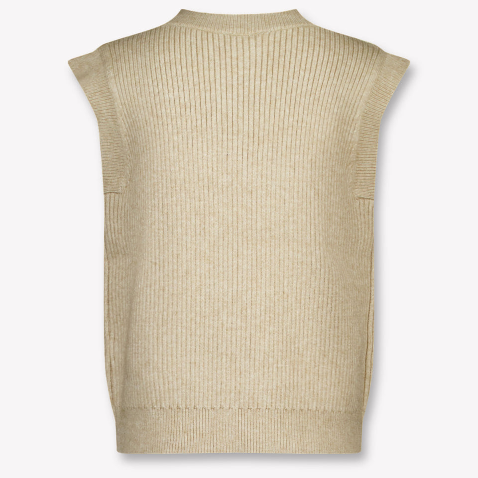 Donsje Amsterdam Kids Girls Vest  Sand