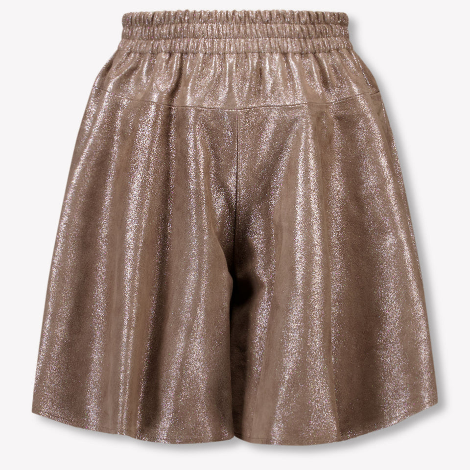 Donsje Amsterdam Kids Girls Shorts  Silver