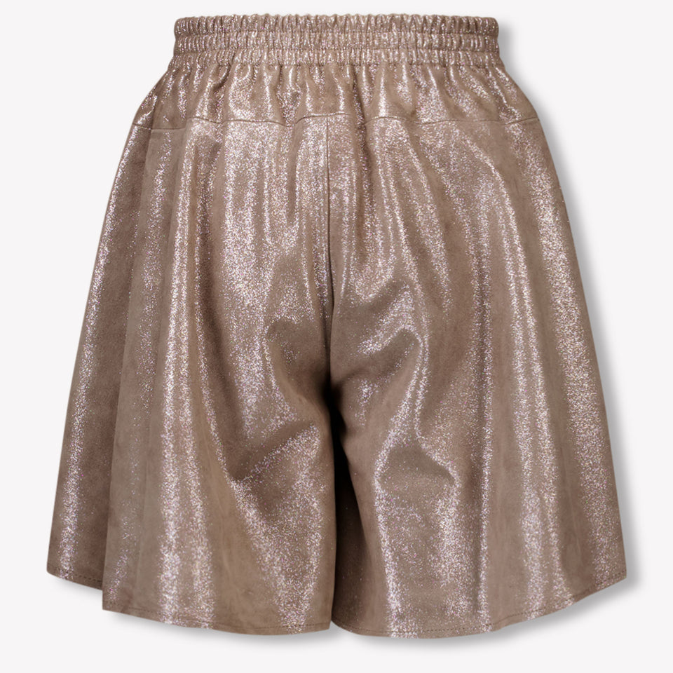 Donsje Amsterdam Kids Girls Shorts  Silver