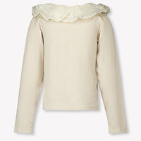 Donsje Amsterdam Kinder Meisjes T-Shirt In Licht Beige