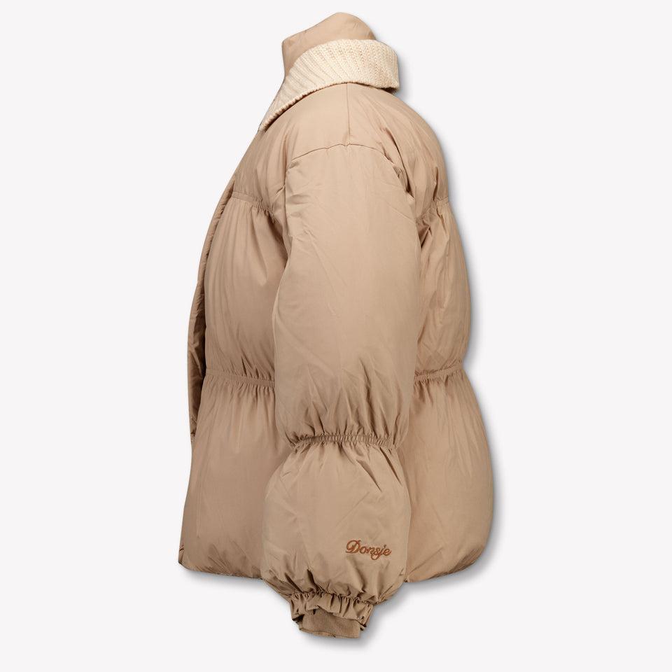 Donsje Amsterdam Kids Girls Winter Jacket  Old Pink