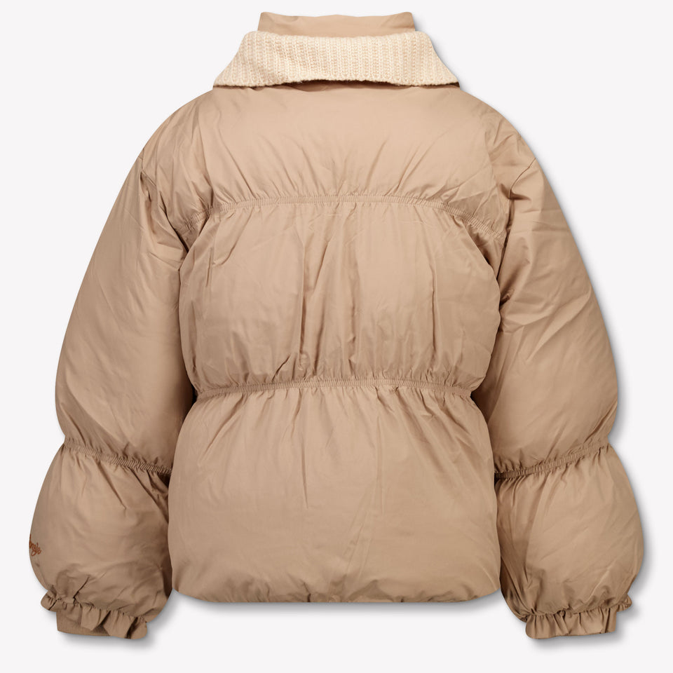 Donsje Amsterdam Kids Girls Winter Jacket  Old Pink