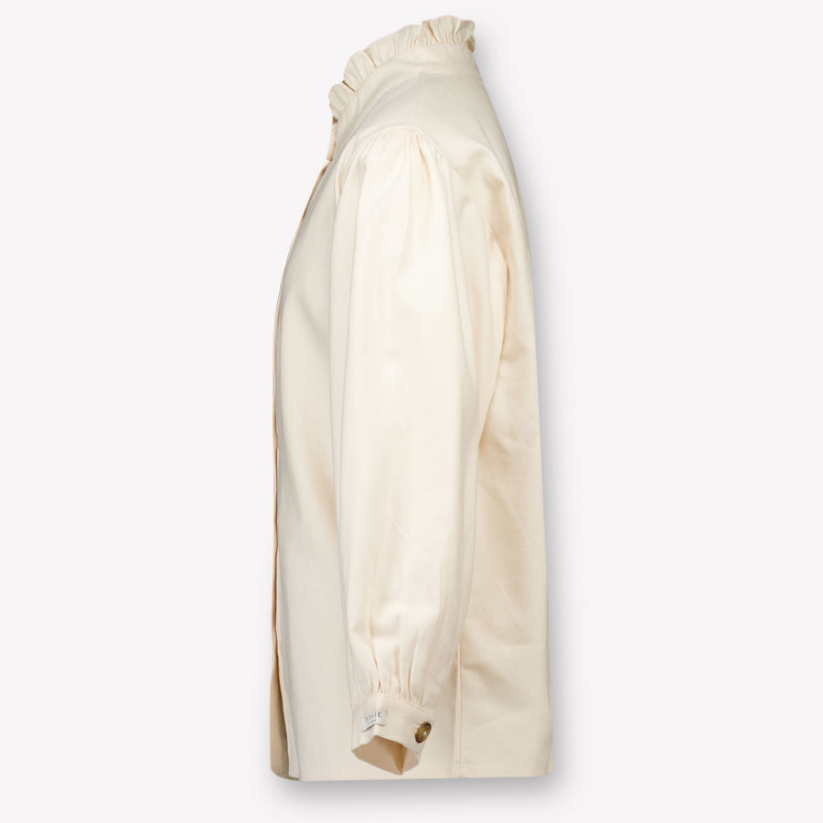 Donsje Amsterdam Kids Girls Blouse  Light Beige