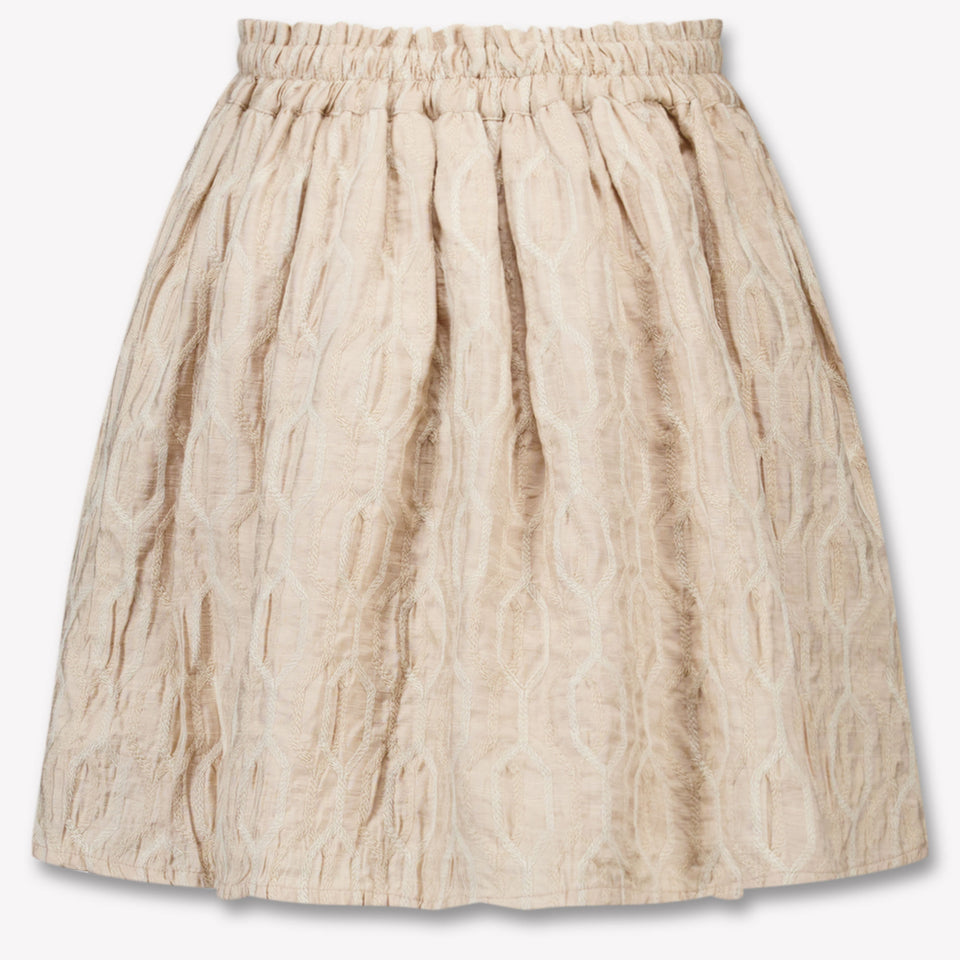 Donsje Amsterdam Kids Girls Skirt  Light Beige