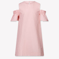 Fendi Kinder Meisjes Jurk In Licht Roze