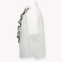 Fendi Kinder Meisjes Blouse In Wit