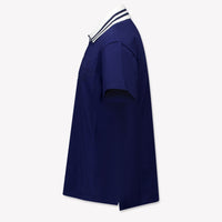 Fendi Kids Boys Polo  Navy