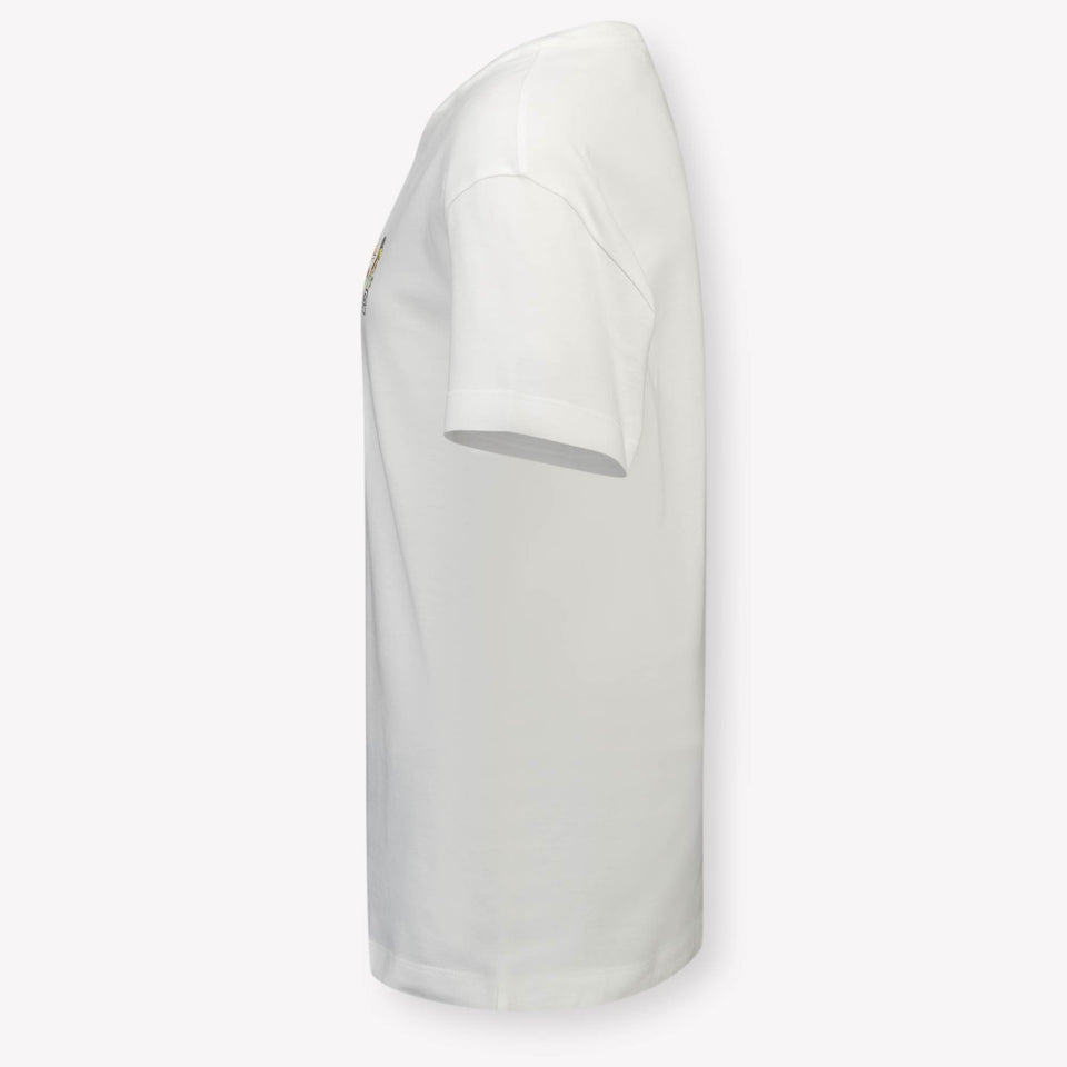 Fendi Kids Boys  T-Shirt White