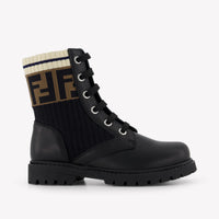 Fendi Unisex Boots  Black