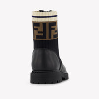 Fendi Unisex Boots  Black