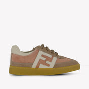Fendi Unisex Sneakers  Beige