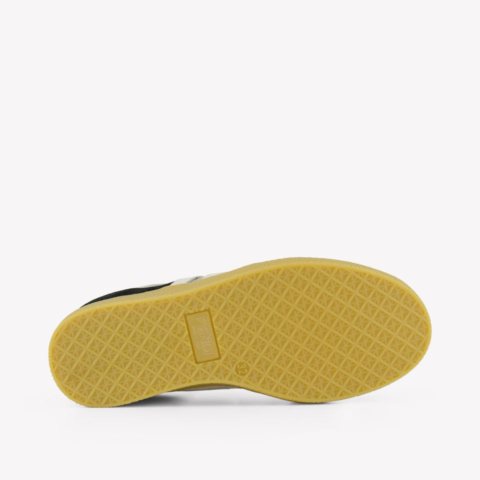 Fendi Unisex Sneakers In Zwart