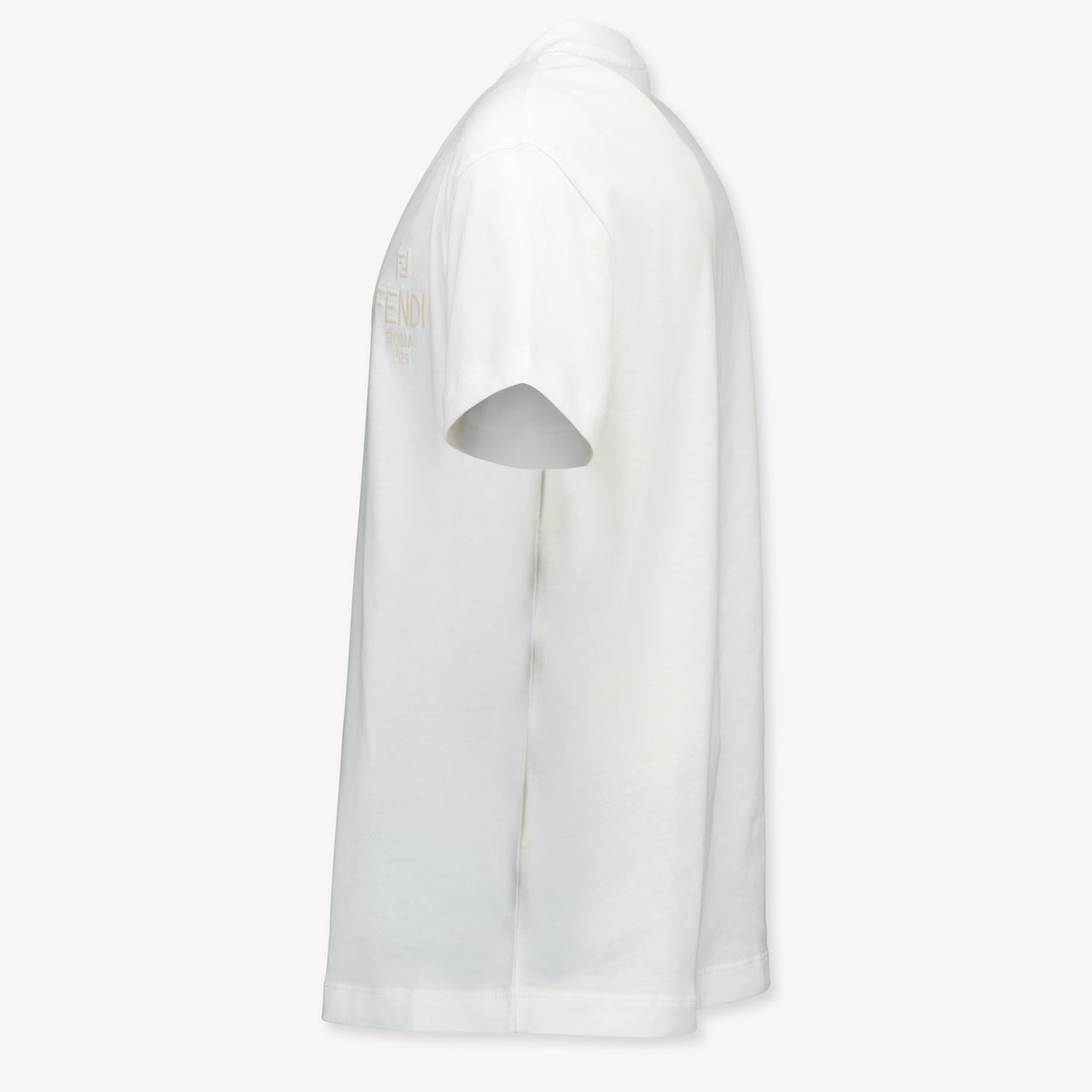 Fendi Kinder Unisex T-Shirt In Wit