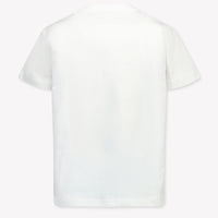 Fendi Kinder Unisex T-Shirt In Wit