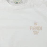Fendi Kinder Unisex T-Shirt In Wit