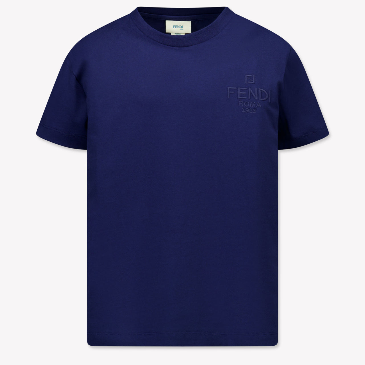Fendi Kinder Unisex T-Shirt In Navy